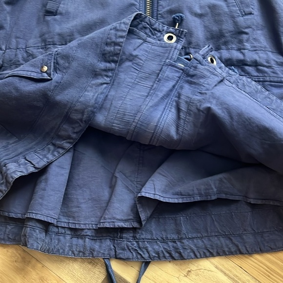 Free People We the Free Surplus Future Utility Parka Blue Size XS NWOT - Picture 10 of 14